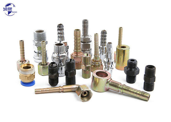 quality JIS BSP Metrik NPT Filme hortum boru armatürleri Hidrolik adaptör kramp armatürleri Özel factory
